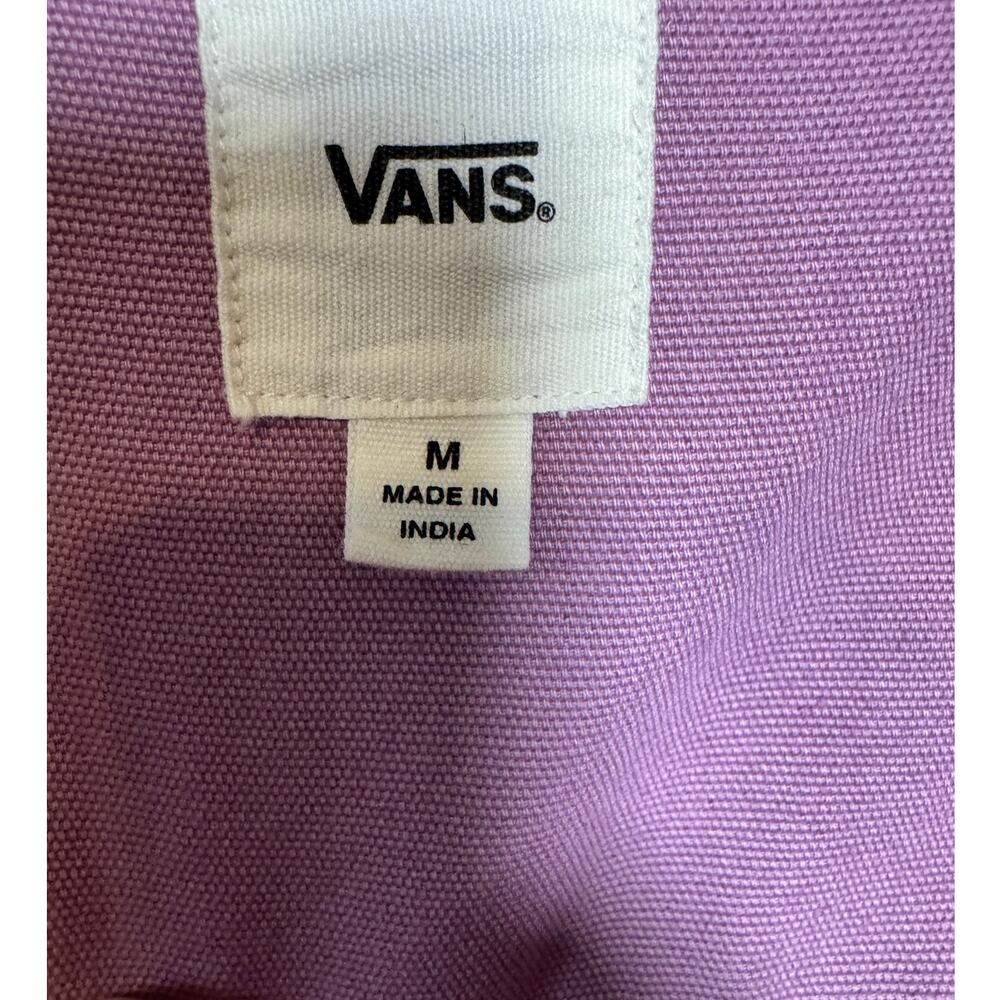 NWT Vans Drill Chore Purple and Black Corduroy Collar Jacket Size: Medium - Picture 4 of 6